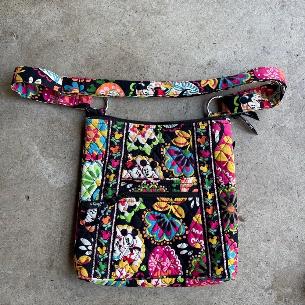 Disney Parks Midnight with Mickey Mouse Vera Bradley Hipster Bag Crossbody